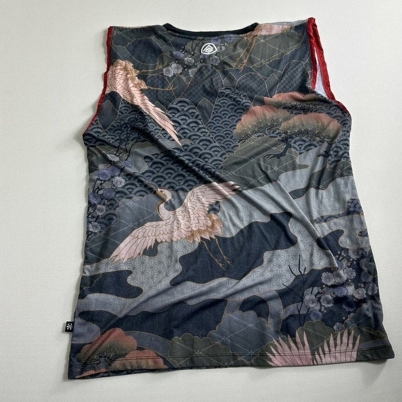 Adidas x Rita Ora Kimono Print Tank Top AJ7266 Geisha Size XS - Picture 6 of 15